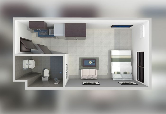 22 sqm house interior design