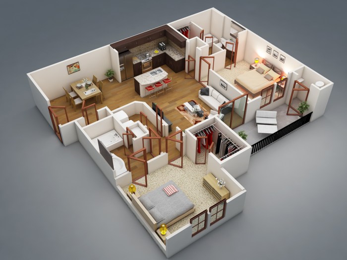 Bedroom plans floor two layout designer