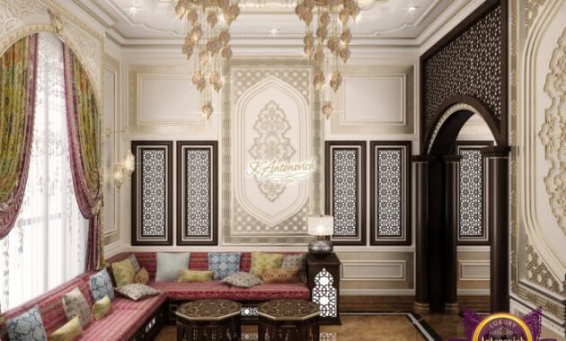 Arabic house interior design