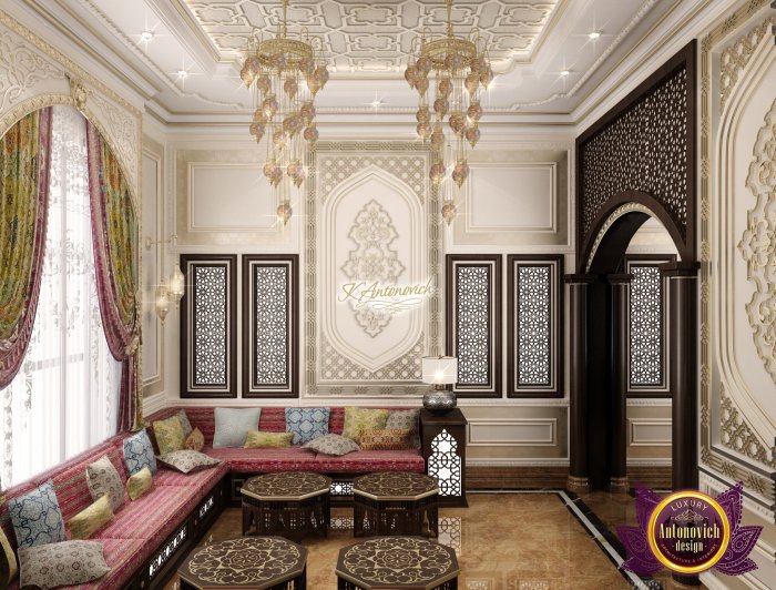 Arabic house interior design