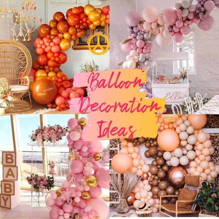 Balloon light decoration ideas