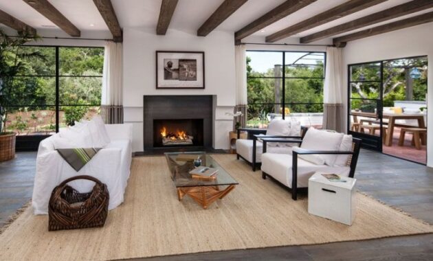 California ranch house interior design