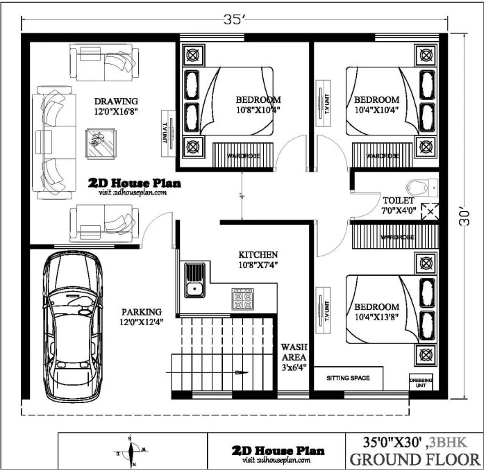 Bungalow philippines kenya 3bedroom southwestern functionality brea