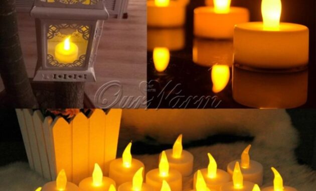 Candle light decoration wedding