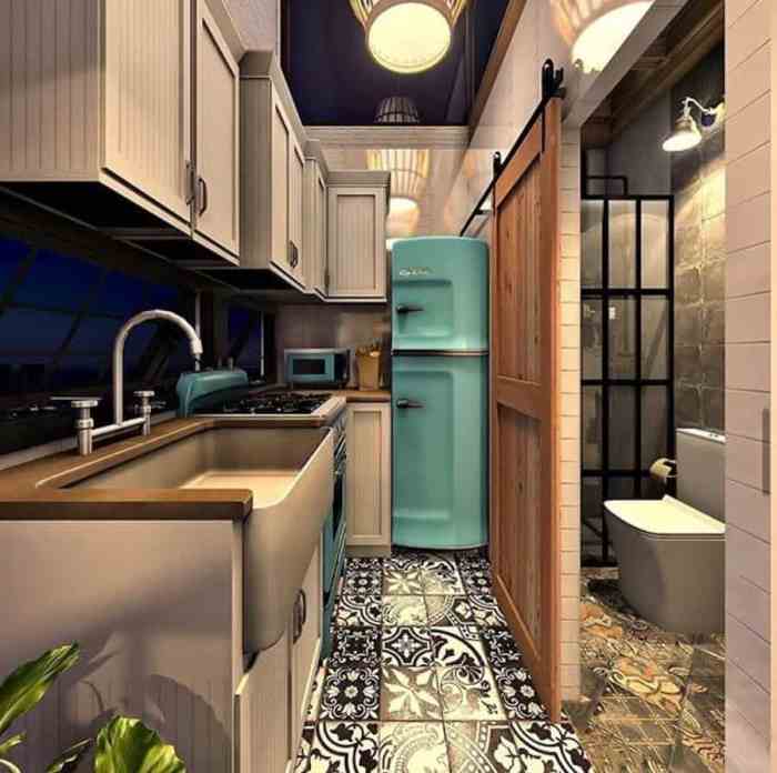 Container house interior design